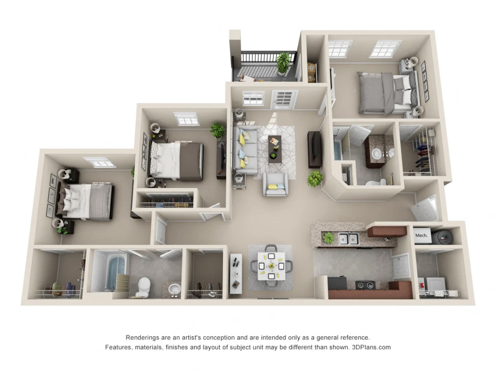 The Lexington floor plan